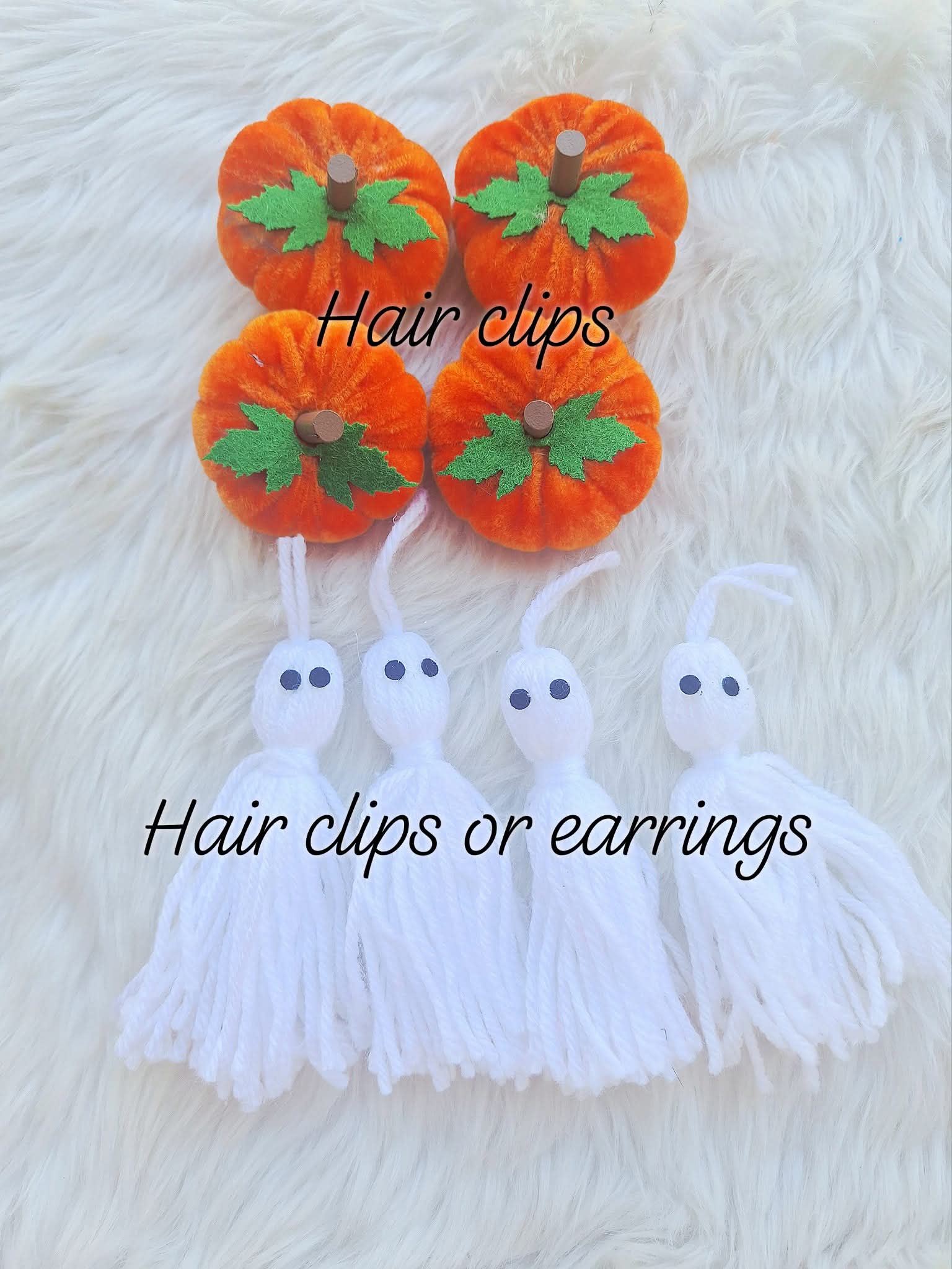 Put in notes hair clips or earrings for ghost!