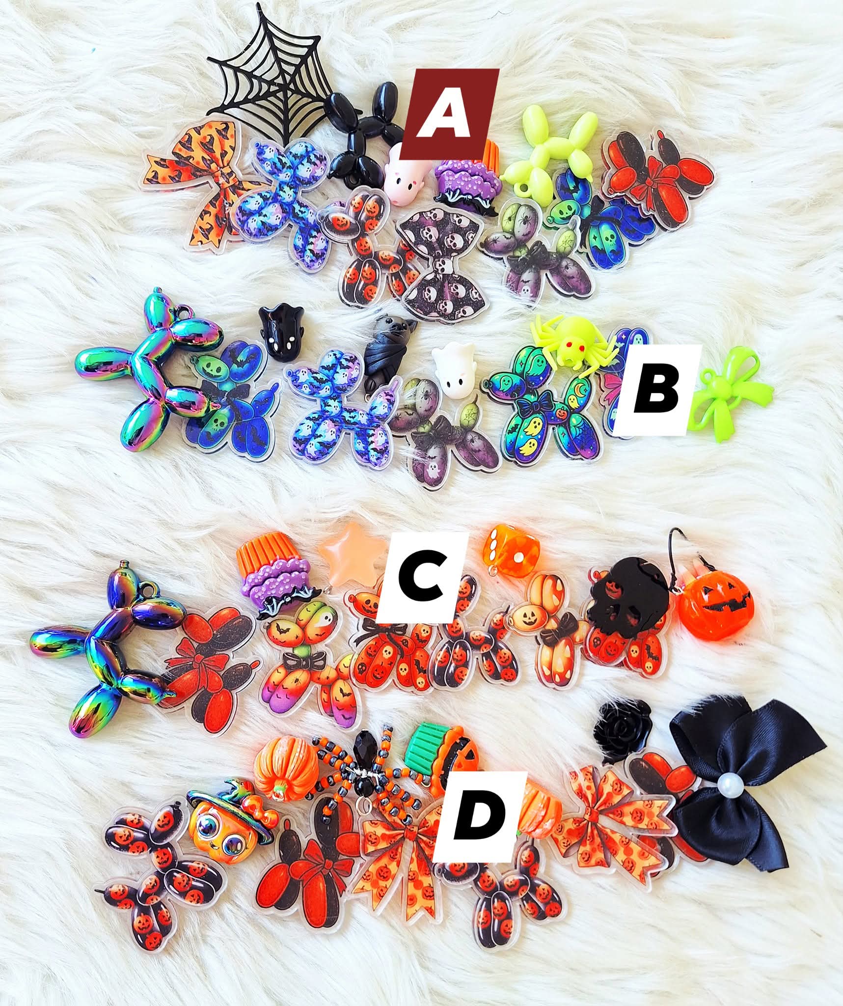 Halloween Balloon charm Br