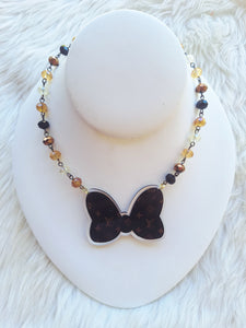 Bow L. V. Necklace